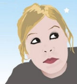 girl looking